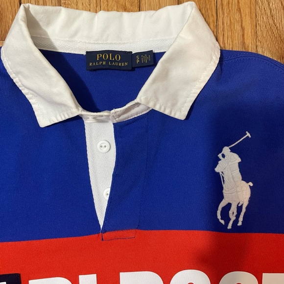 POLO RALPH LAUREN - Cropped Rugby Shirt - Picture 5 of 11